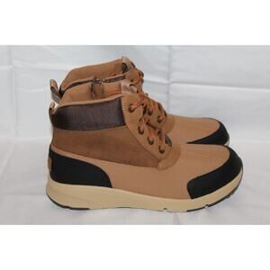 NIB UGG Waterproof Emmett‎ Suede Winter Boots Youth 6 Women's 7.5-8 CHESTNUT